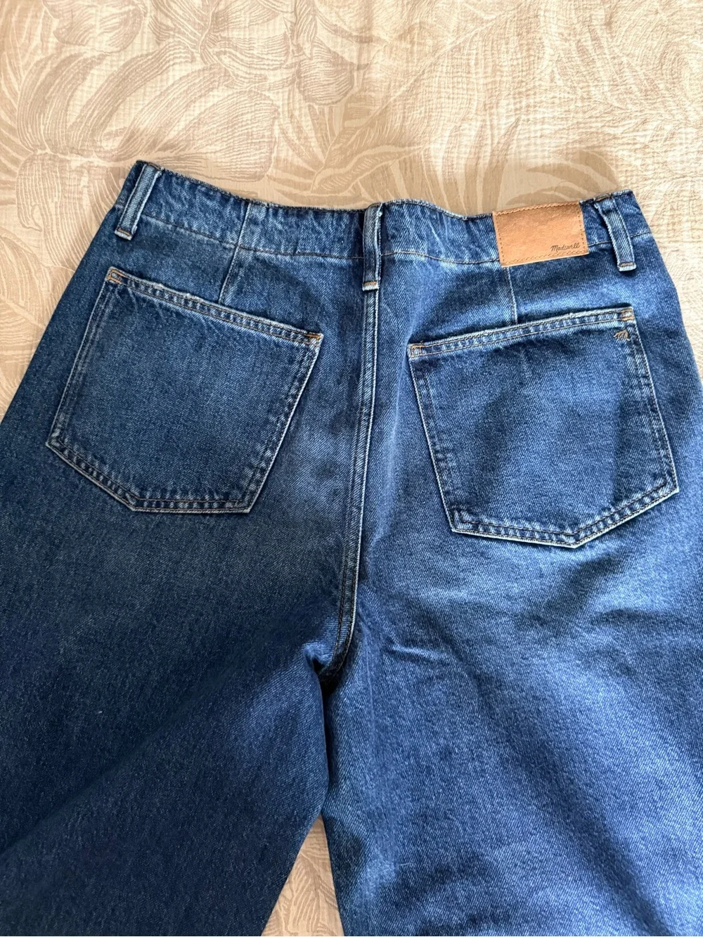 Madewell Wide Sweep High Waisted Trouser Jean