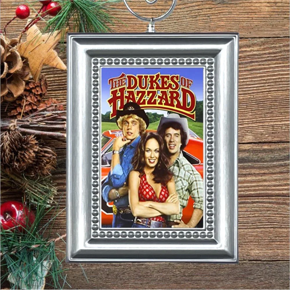 The Dukes of Hazzard Retro Nostalgic‎ Christmas Tree Ornament