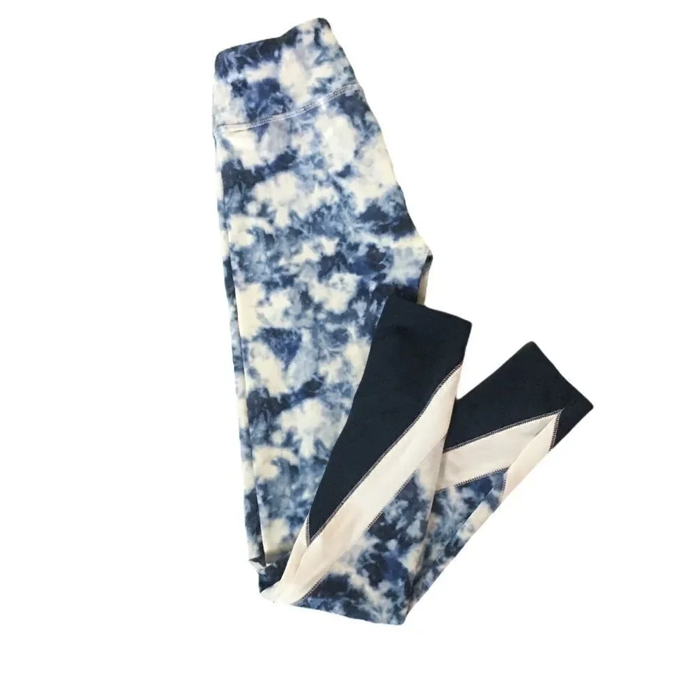 Hollister leggings tie die look sz xs