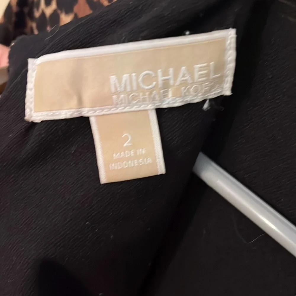 Michael Michael Kors Leopard Print Dress Sz 2