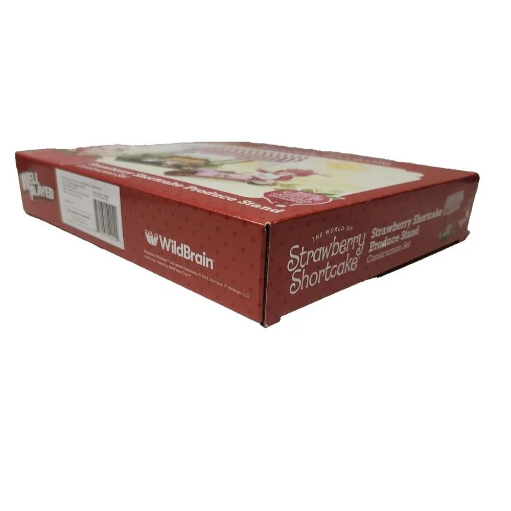 World Of Strawberry Shortcake Fruit Stand Snap‎ & Switch Construction Set NEW