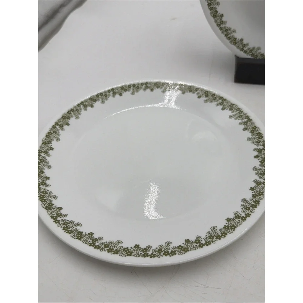 Vtg Set Of 3 Corelle Spring Blossom Crazy Daisy 10 1/4