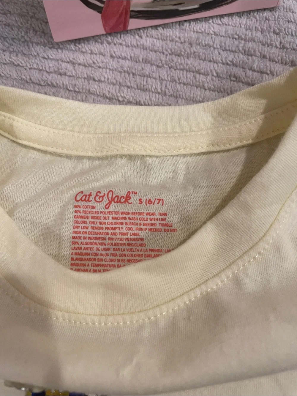 Cat & Jack add ruffle soft