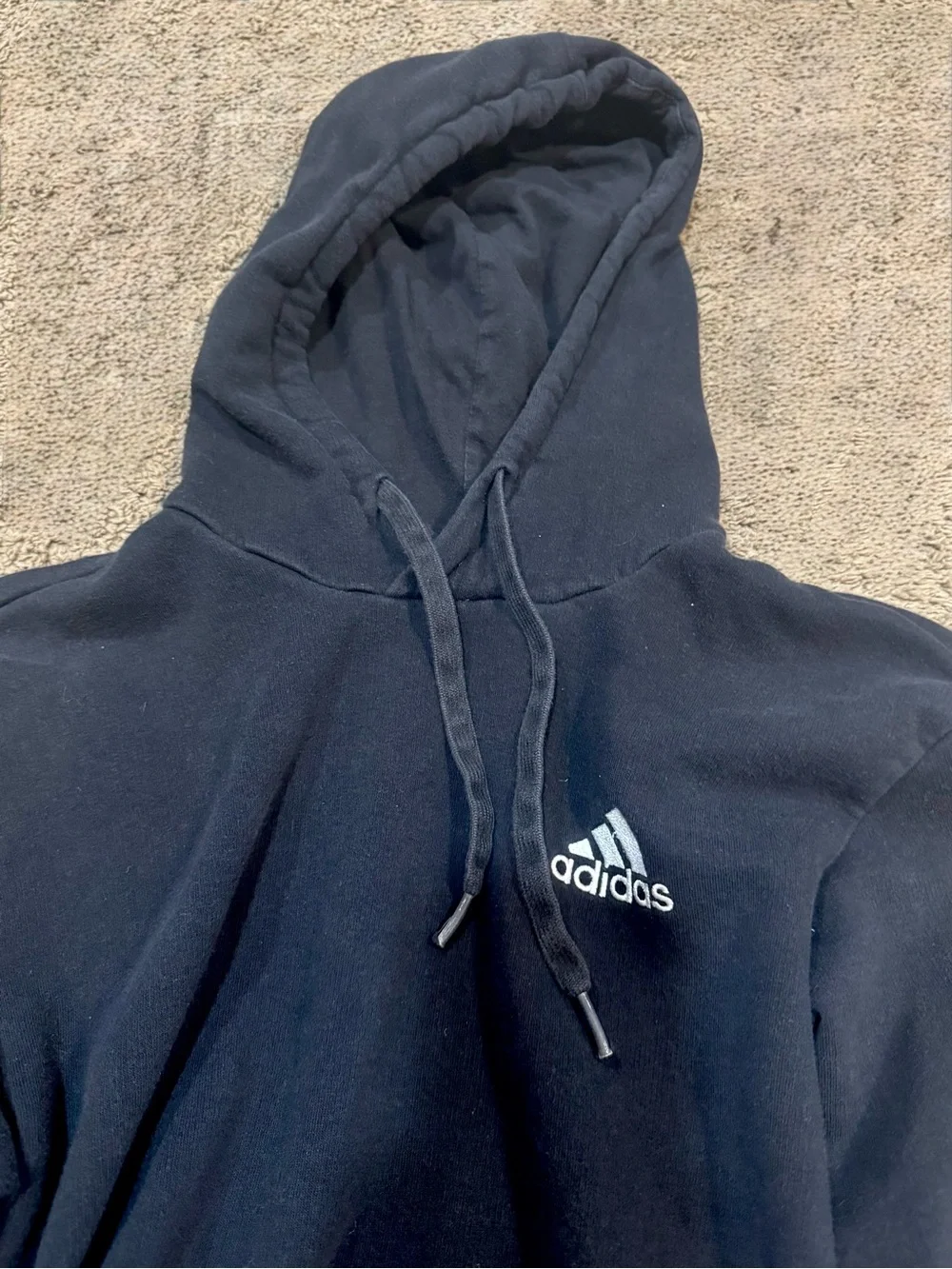 adidas black pullover