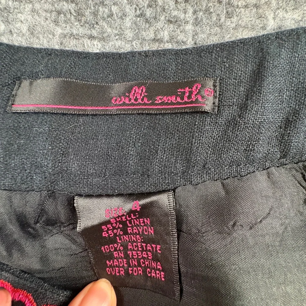 Willi Smith linen blend