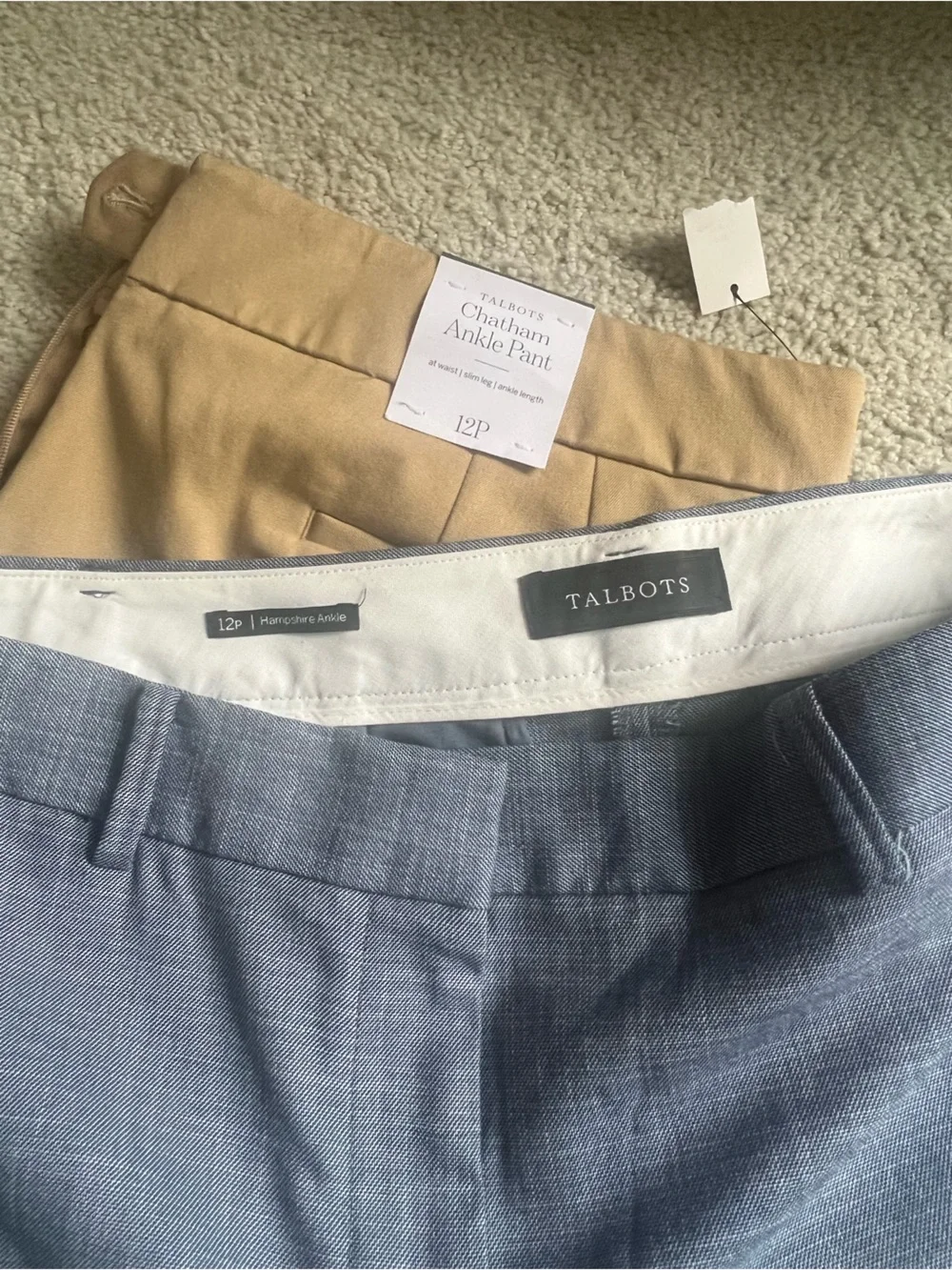 HUGE Lot of Talbot Crops and Pants all size 12P