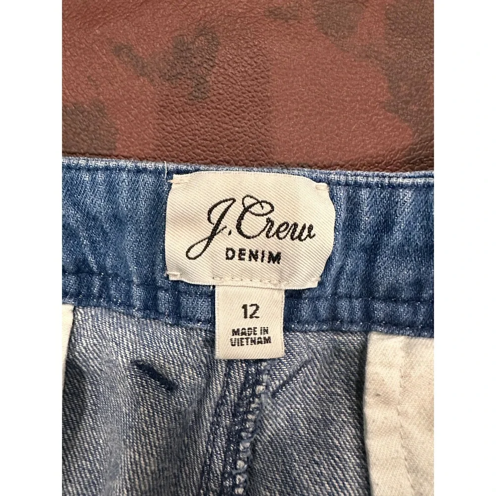 J. Crew Factory crafted trousers crossed