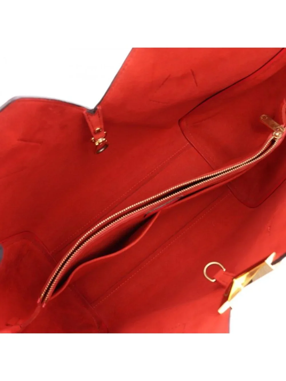 Louis Vuitton Tote Kimono MM Cerise Canvas Leather