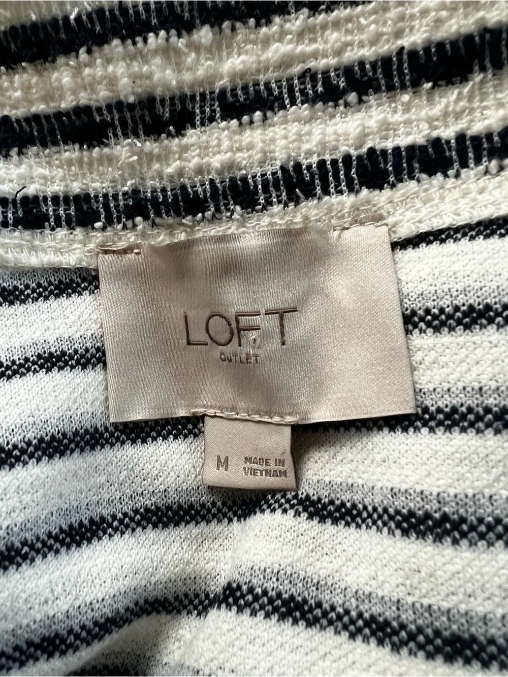 LOFT tweed open