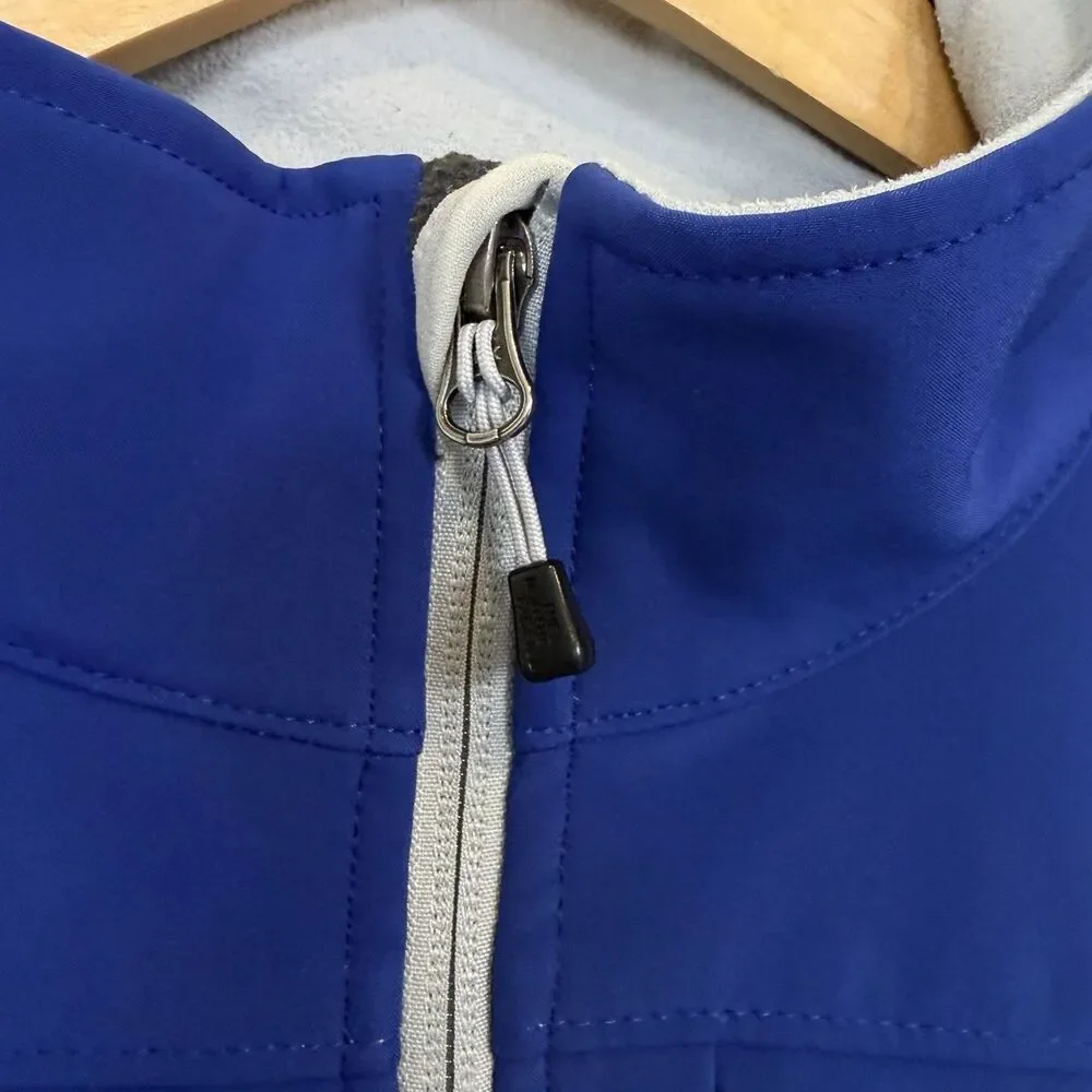 The North Face Apex Bionic Softshell Jacket Women's Large Blue Outdoors