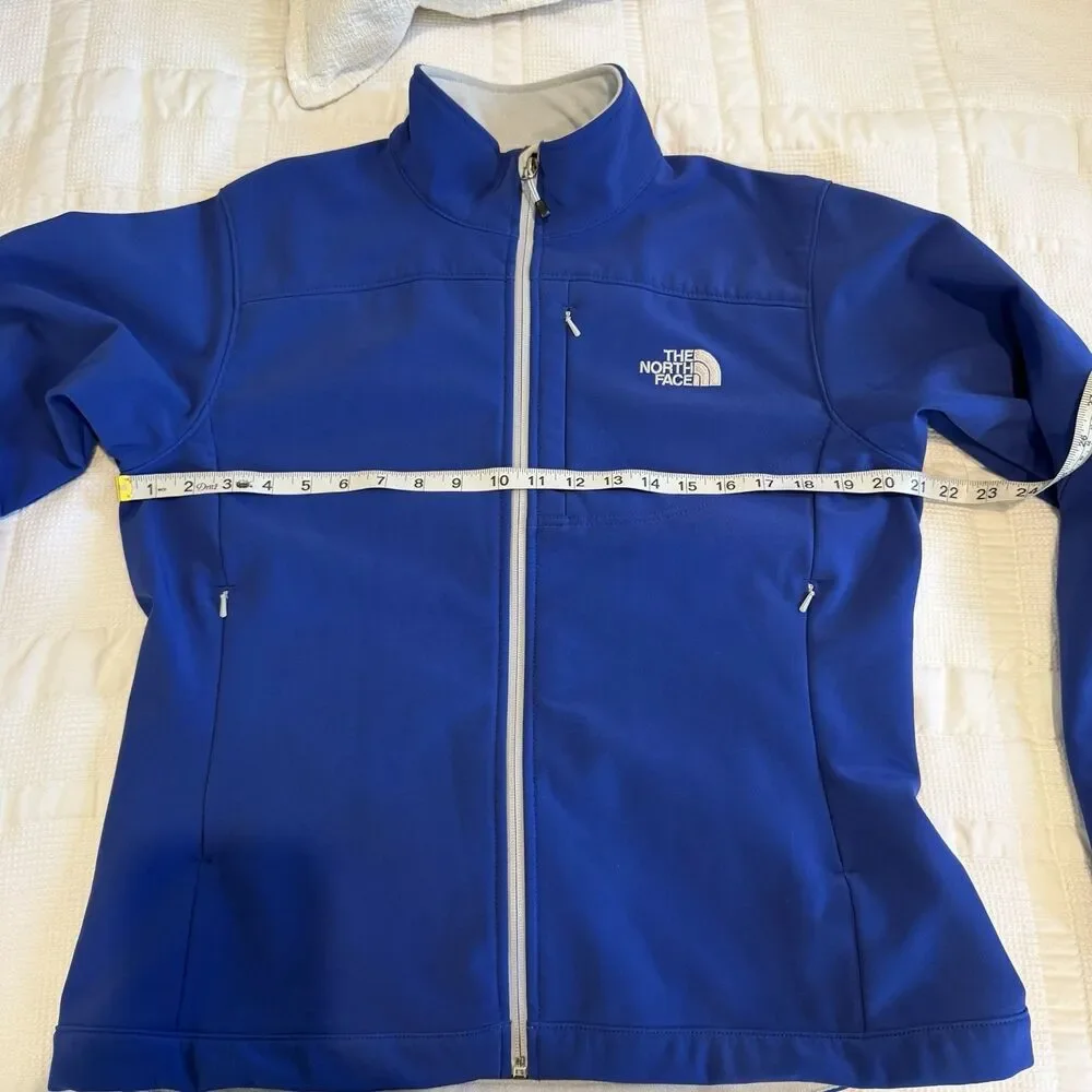 The North Face Apex Bionic Softshell Jacket Women's Large Blue Outdoors