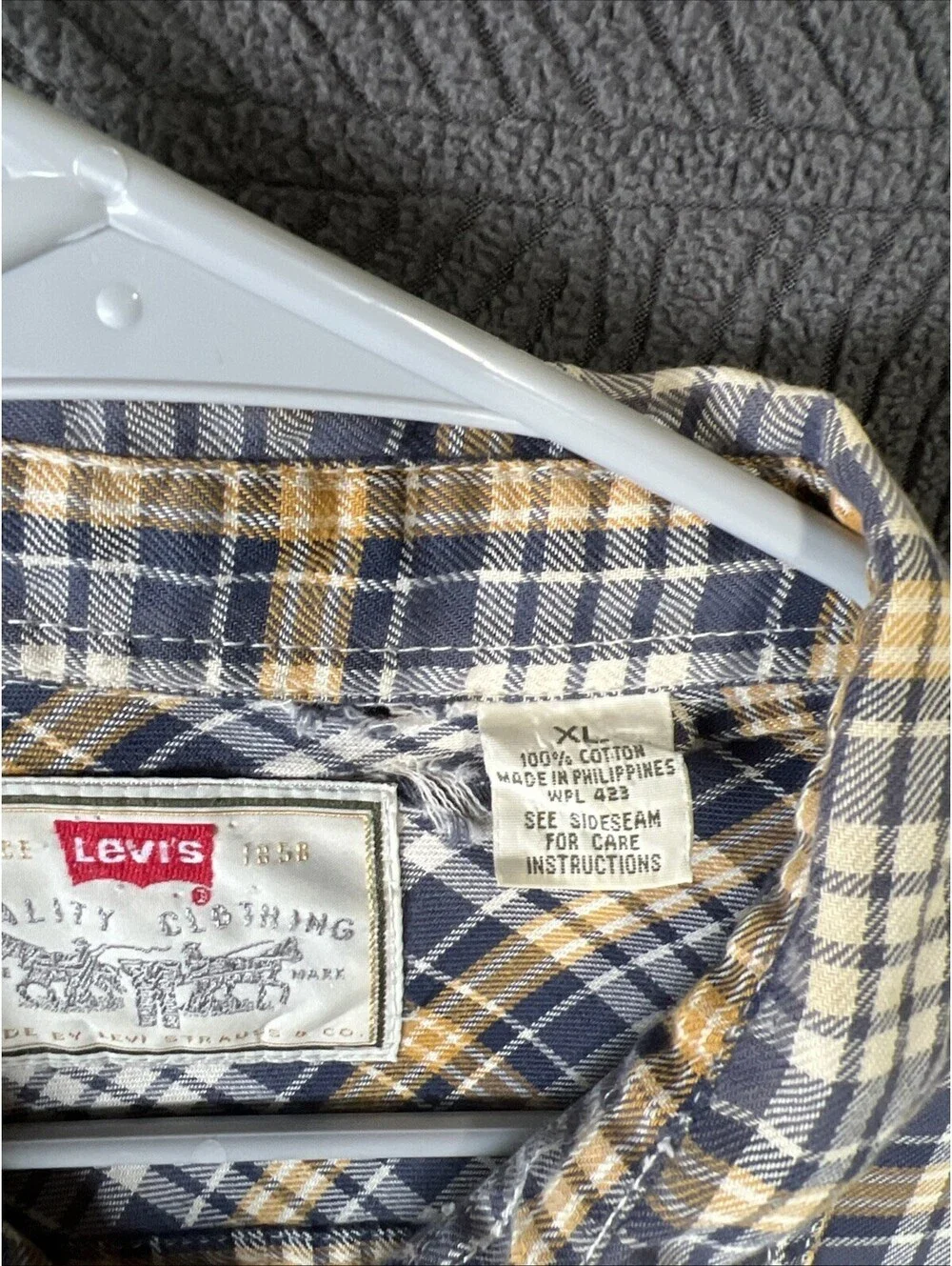 Levis levi’s plaid
