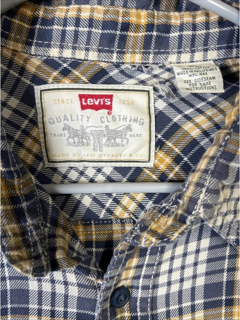 Levis levi’s plaid