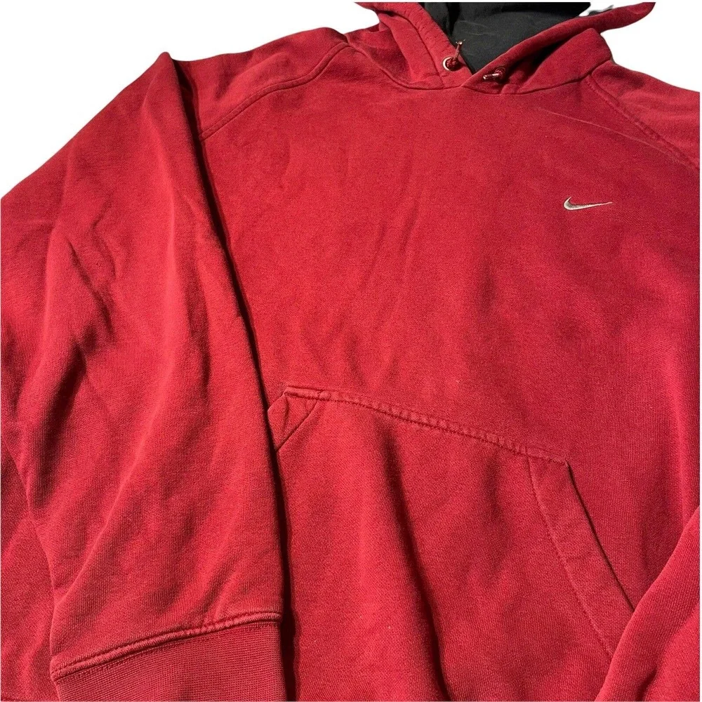 Vintage Nike Hoodie Red Swoosh Travis Scott XL Essential 90s 00s‎