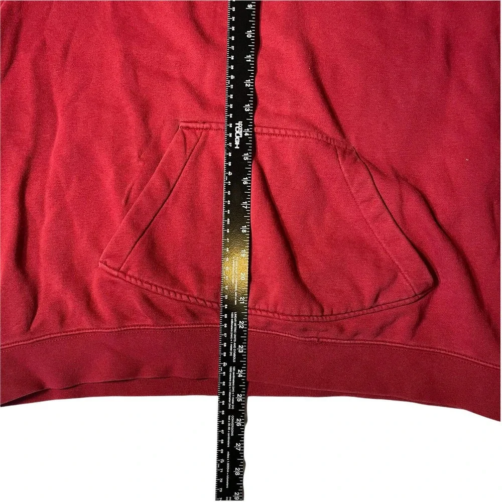Vintage Nike Hoodie Red Swoosh Travis Scott XL Essential 90s 00s‎
