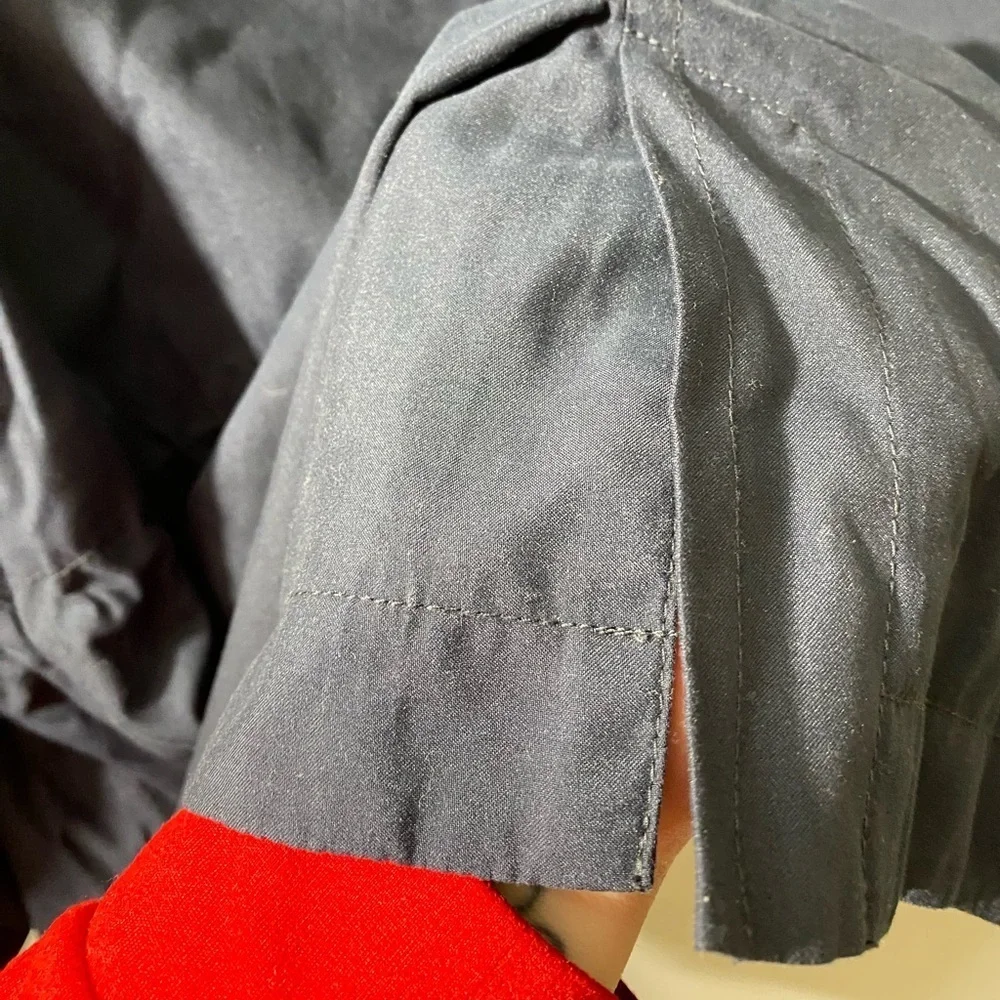 Eddie Bauer jacket zipper and snap closure inside waist drawstring Sz 2X