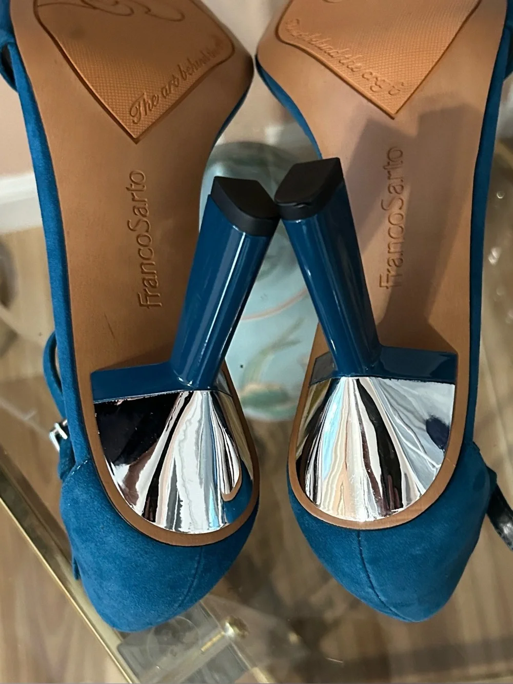 Franco Sarto genuine suede