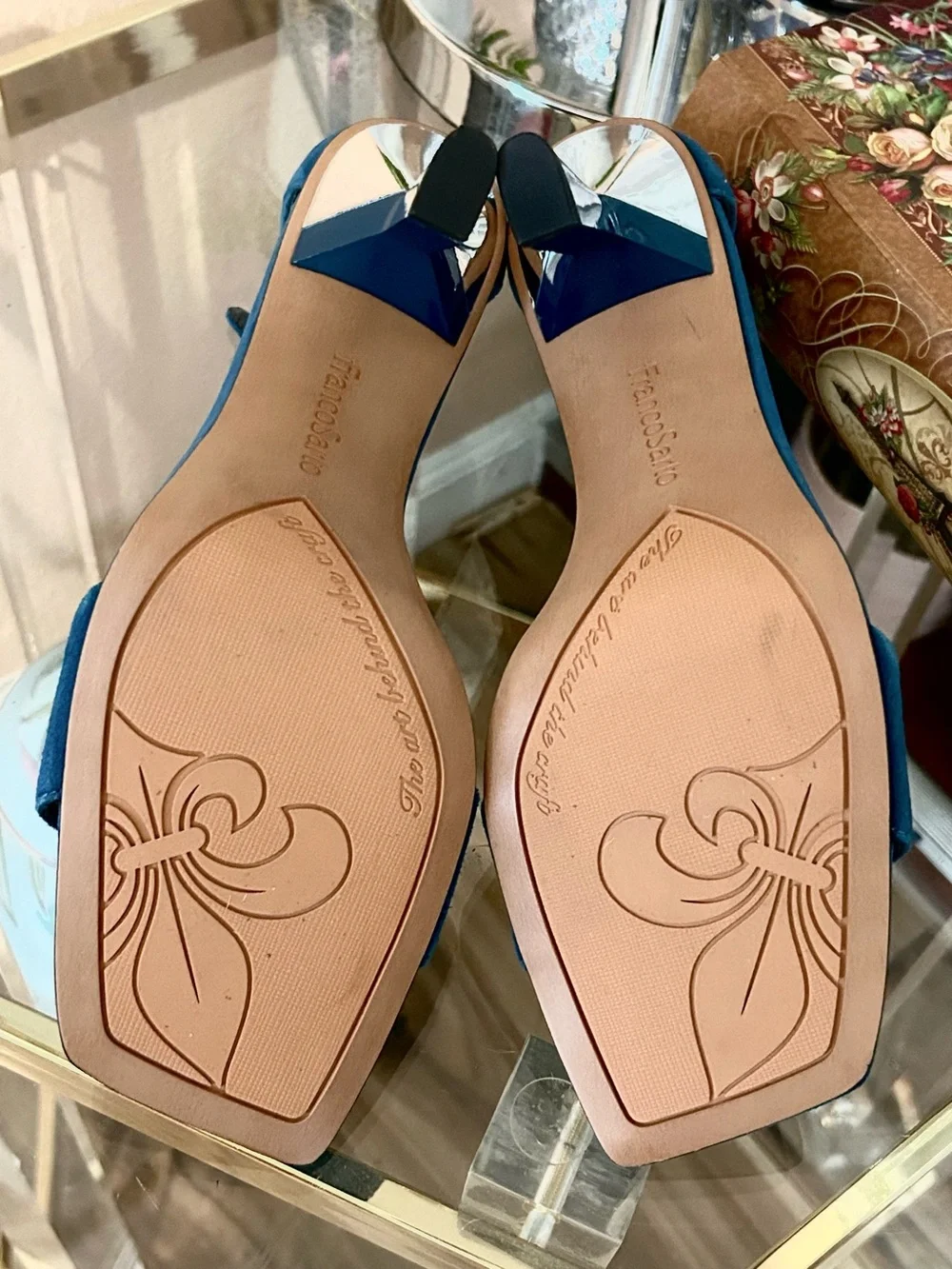 Franco Sarto genuine suede