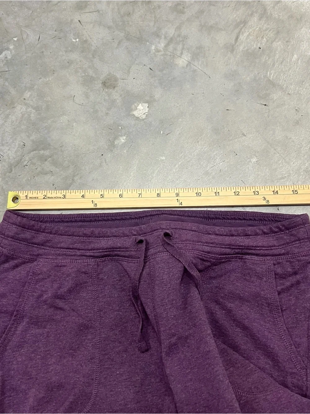 Patagonia Pants Women's S Purple Ahnya Joggers Organic Leisure Knit Tapered Gorp