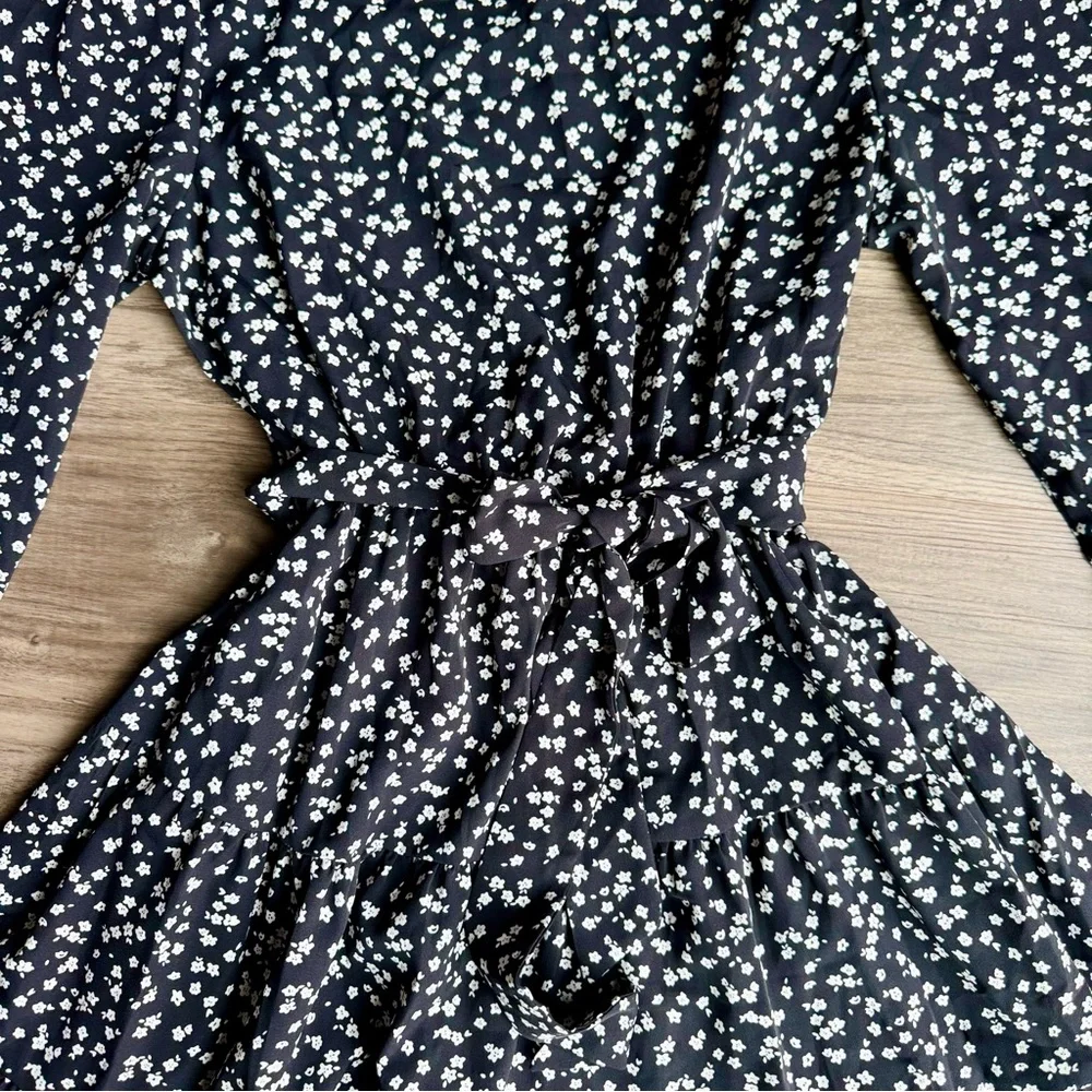 SHEIN black floral