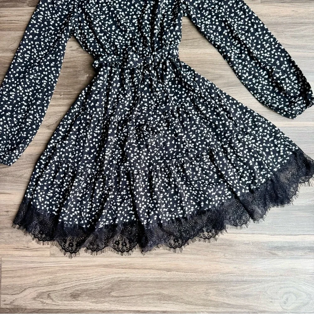 SHEIN black floral