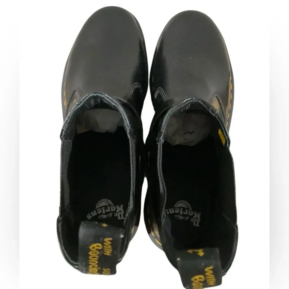 Dr. Martens Men’s Wilcox Smooth Leather Buckle Boots EUR 47 Size 13 NEW