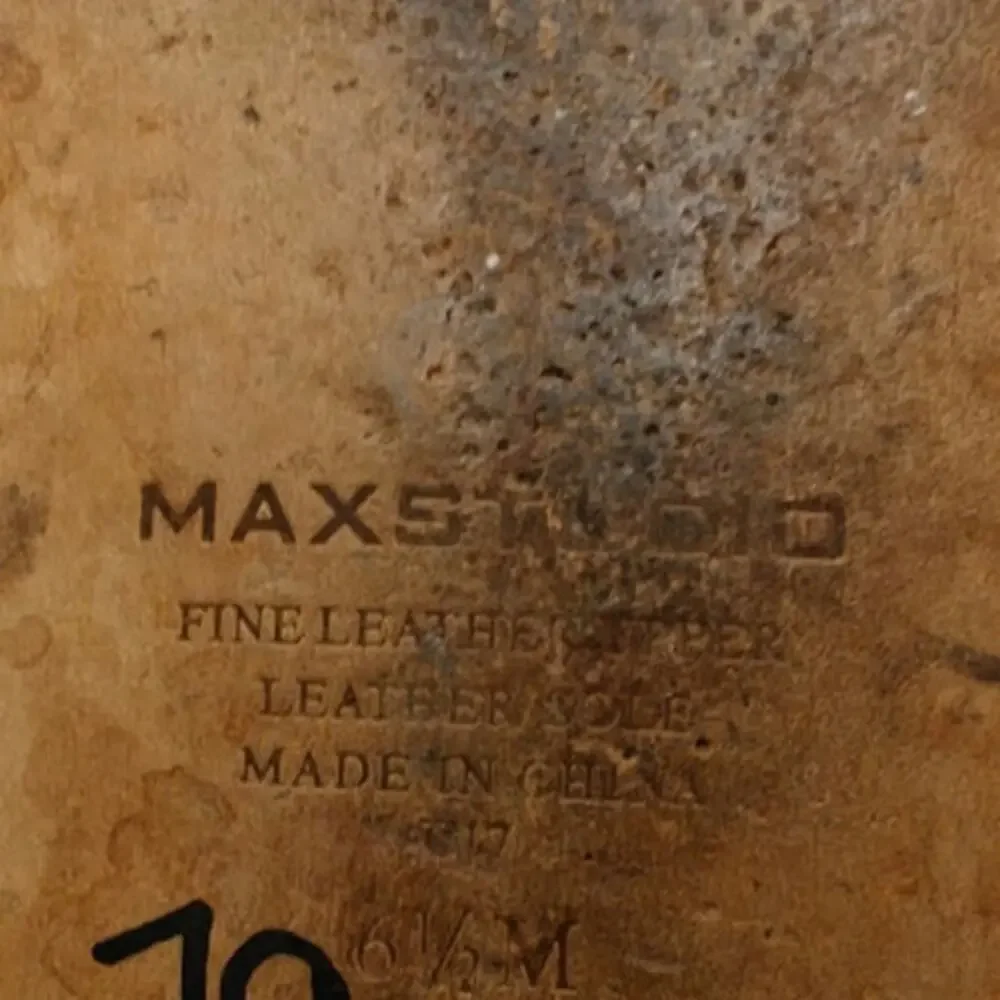 Maxstudio gold leather