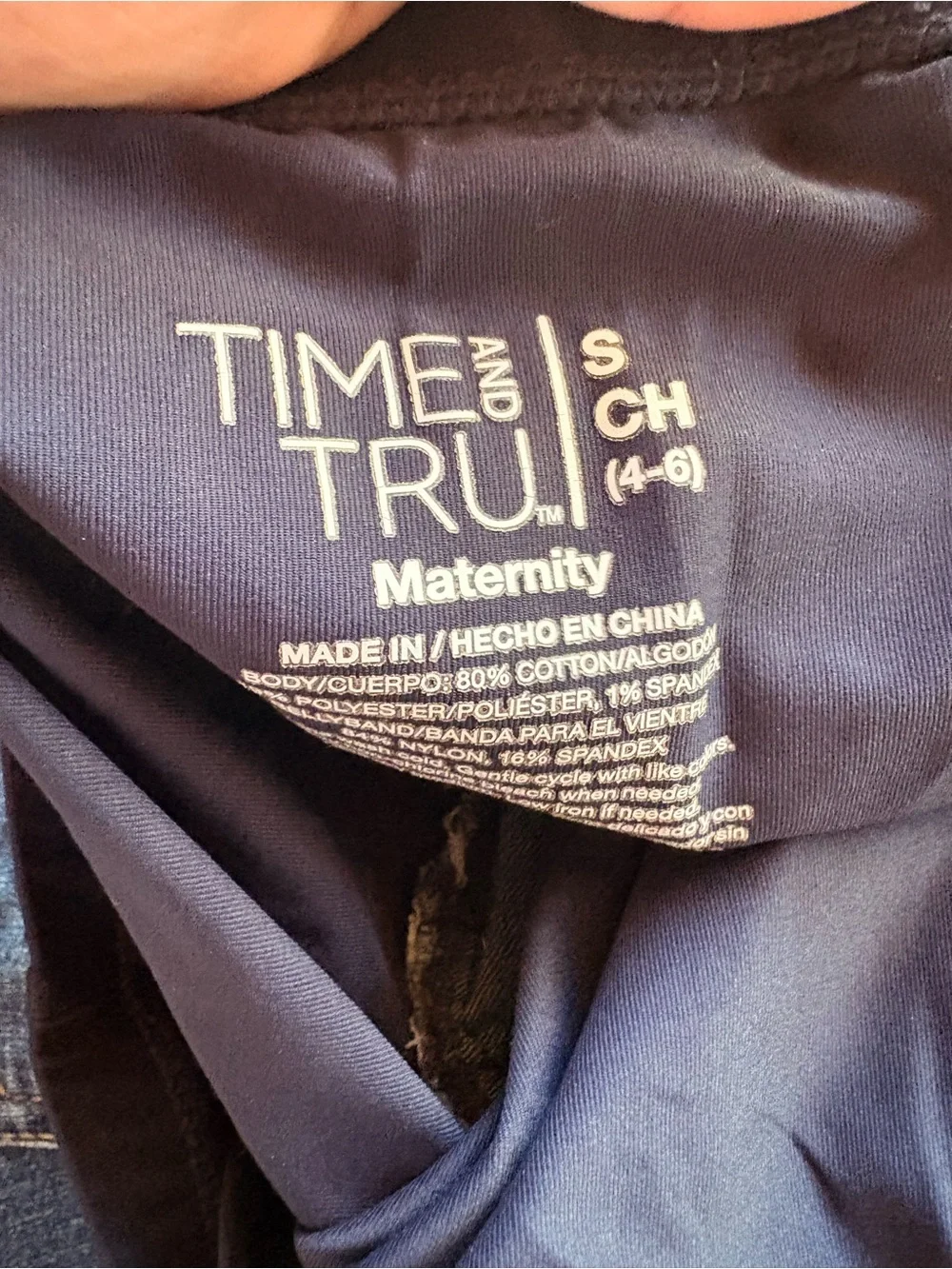 Time and Tru three maternity