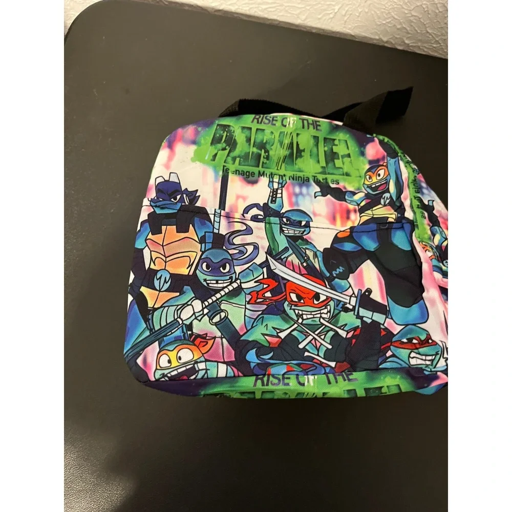 Rise of the Teenage Mutant Ninja Turtles 3pc Backpack Lunch Bag Pencil Case Set