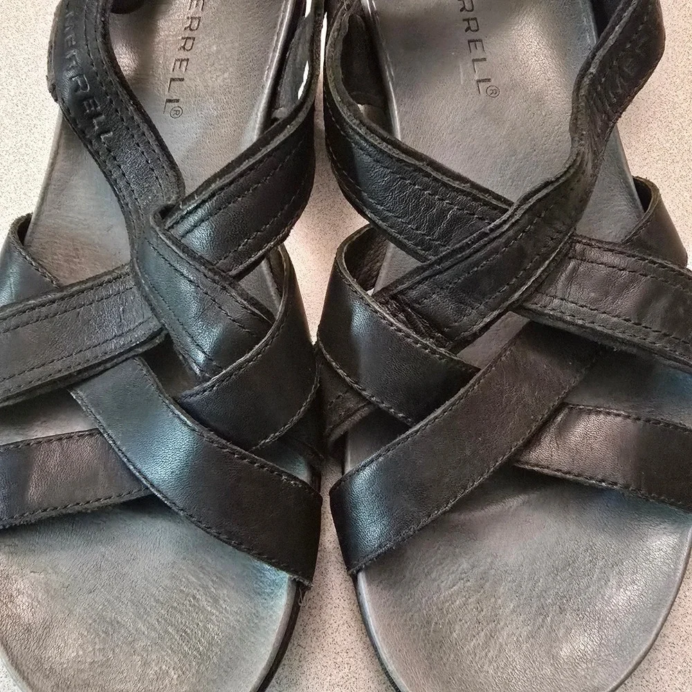 Merrell leather strappy