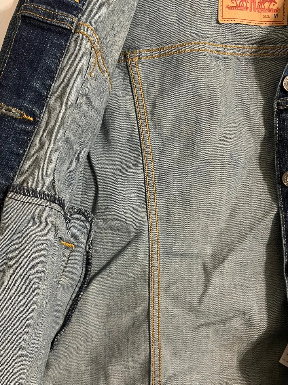 Levis blue 99% trucker