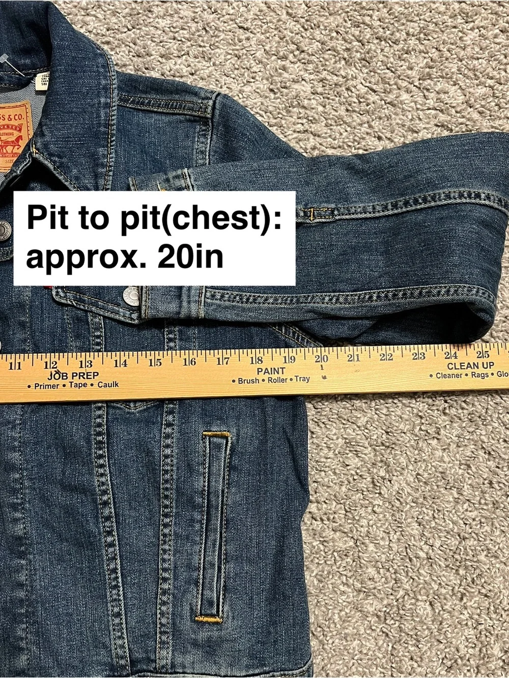 Levis lighting wash