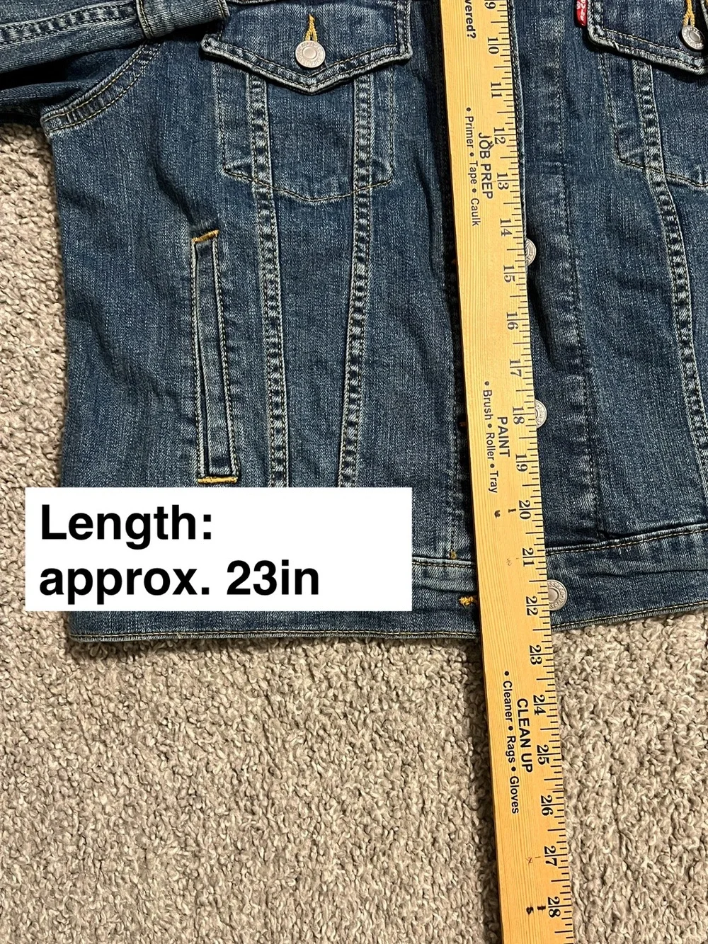 Levis women’s button lay