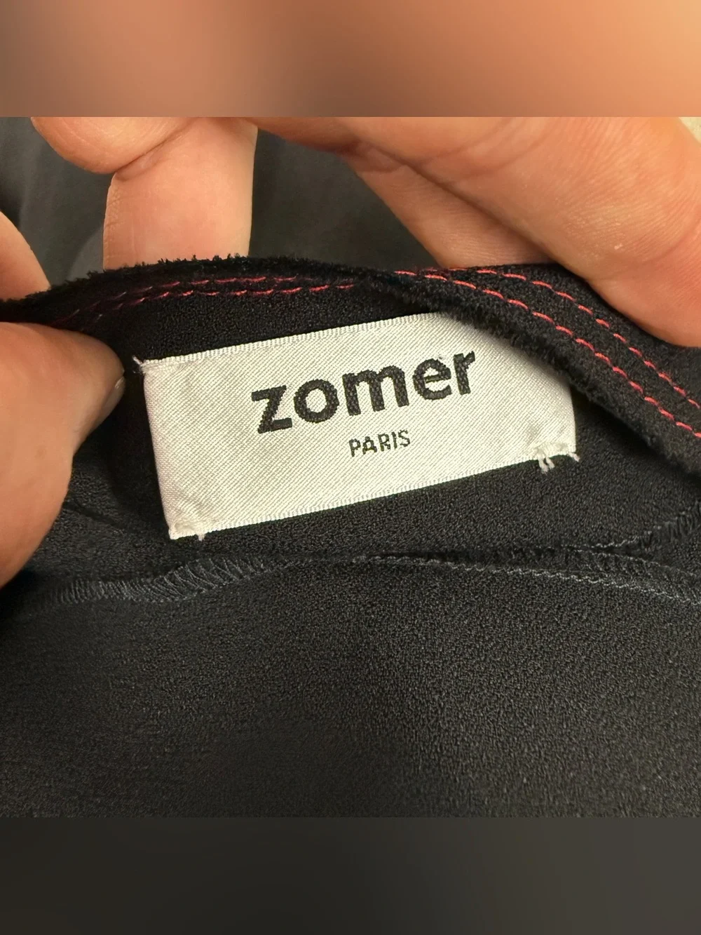 Zomer 2024 Whiteread Midi Asymmetrical Contrast Skirt