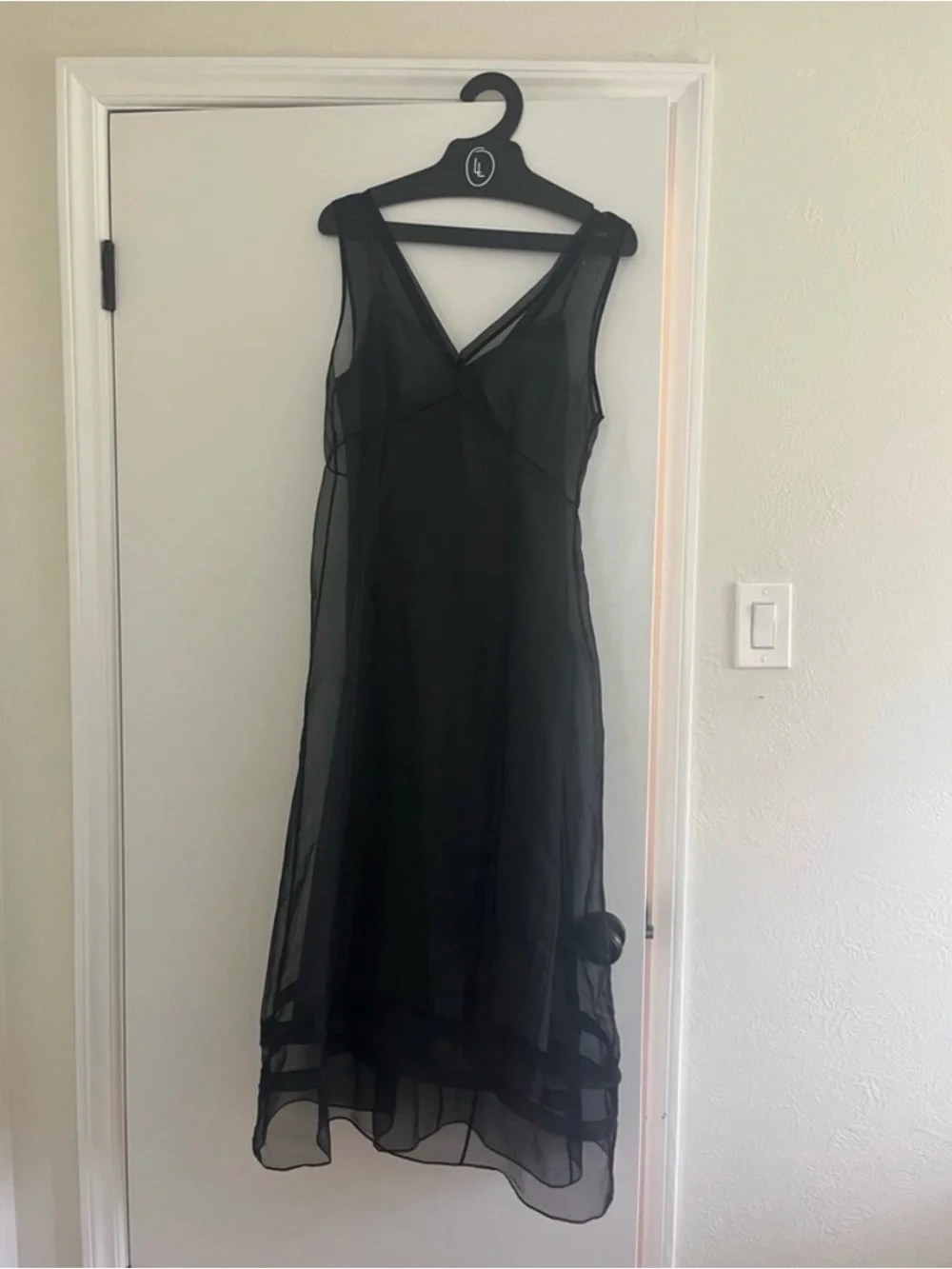 NWT La Ligne x Dianna Agron Audrey Dress Black