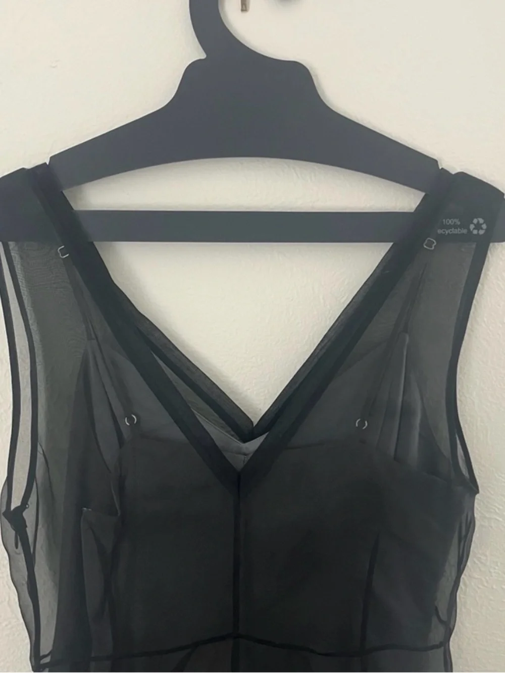 NWT La Ligne x Dianna Agron Audrey Dress Black