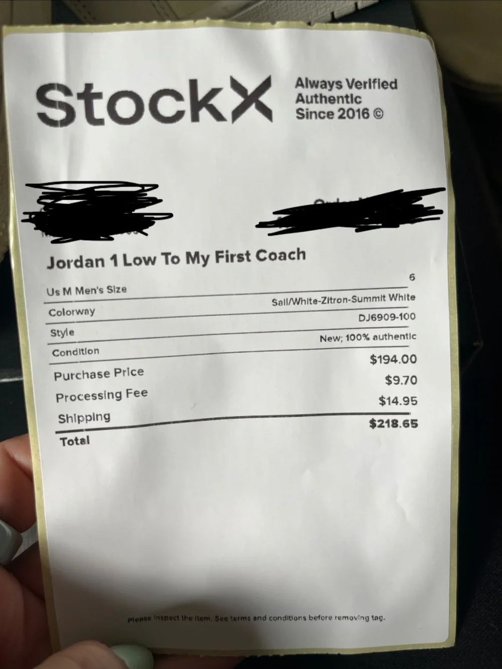 Jordan 05 “to
