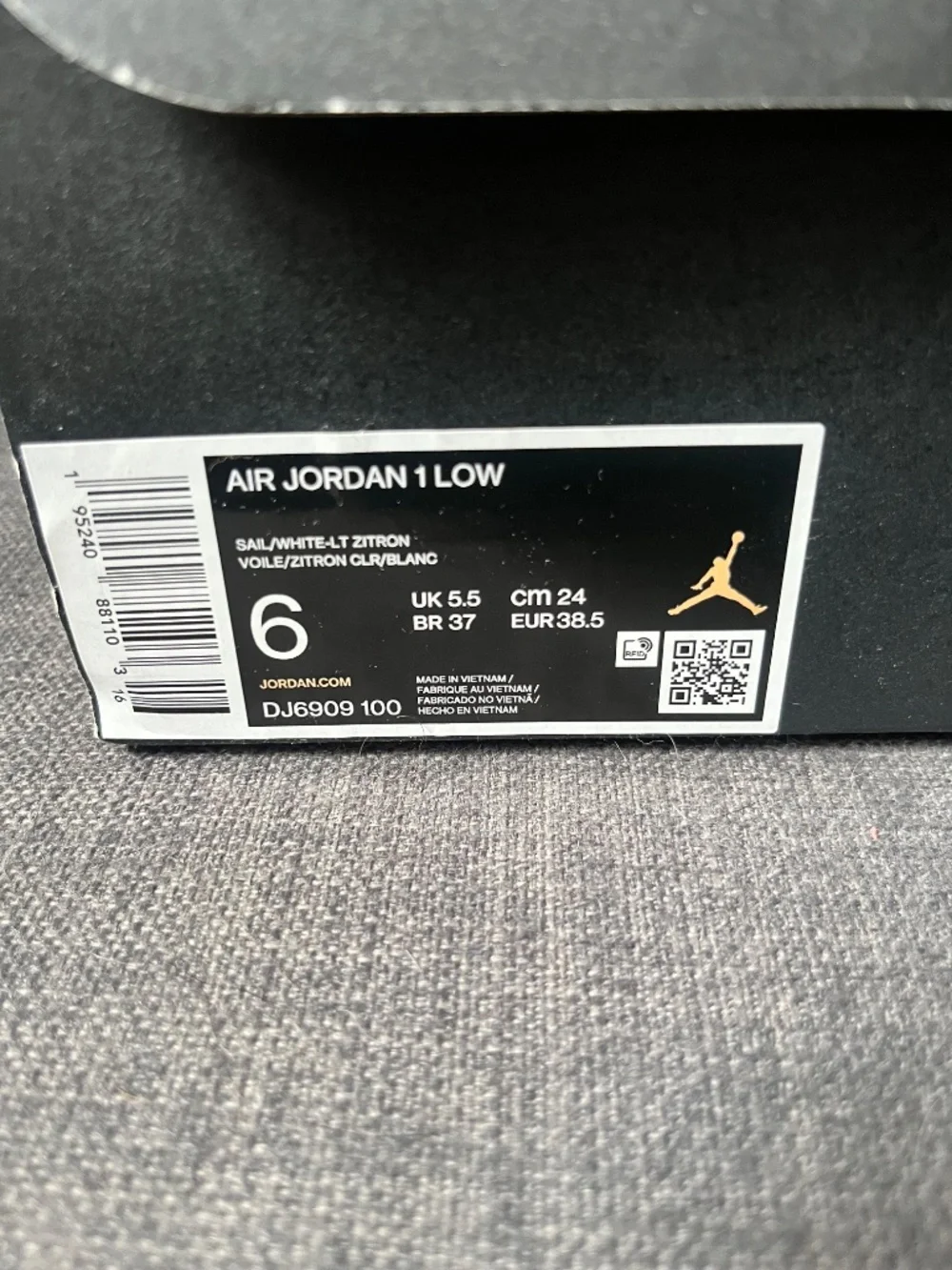 Jordan authenticated model