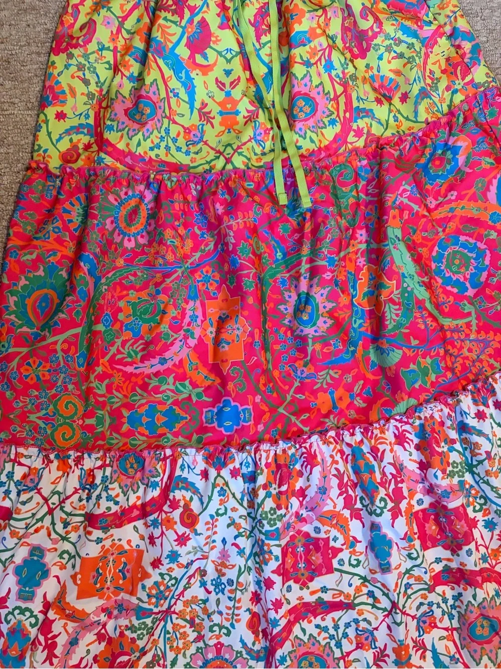 SHEIN boho features elastic