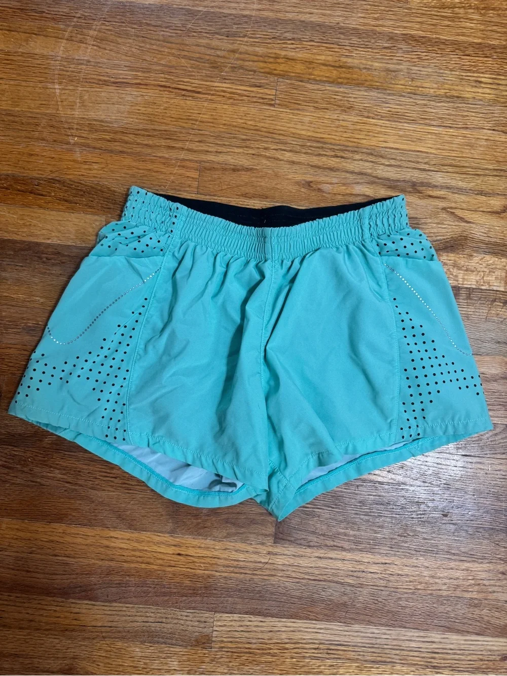 Senita Athletics Mint Green Athletic Shorts