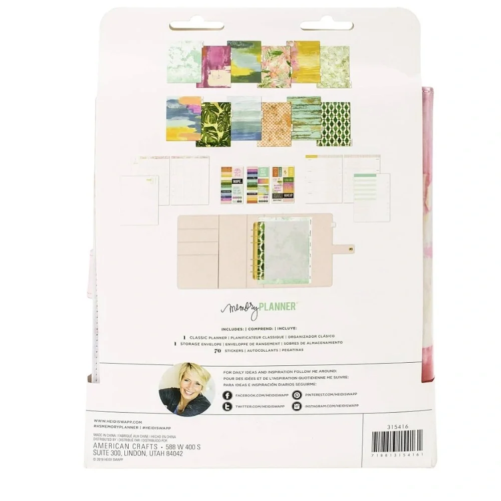 Heide Swapp Undated Classic Planner in Art Work