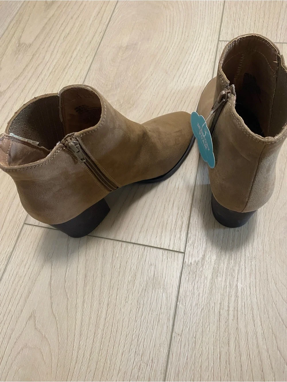 LC Lauren Conrad suede ankle