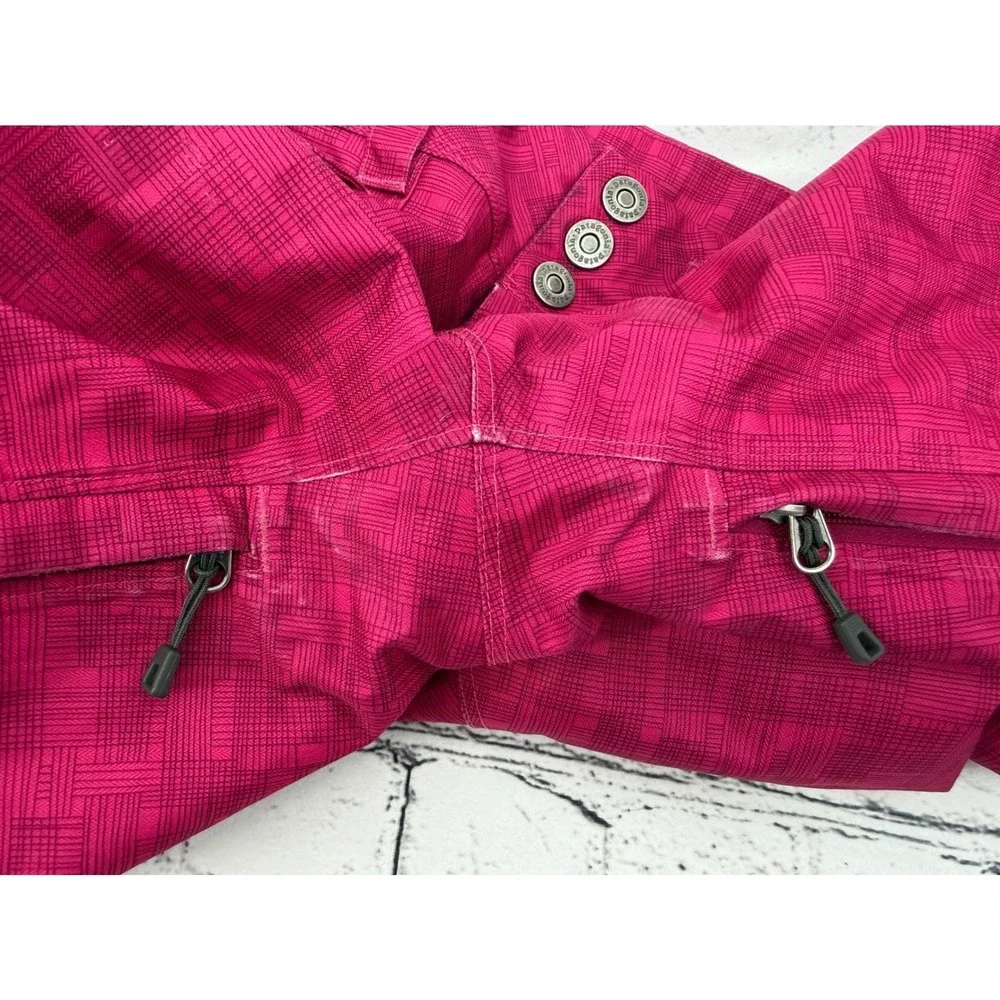Patagonia H2NO Pink Plaid Ski Snowboard Pants Women's XS‎ Insulated Waterproof