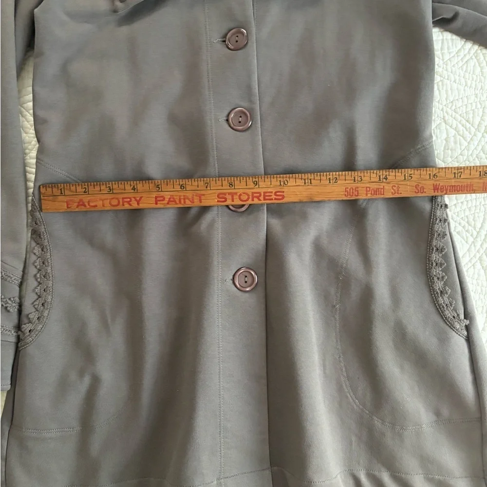 Soft Surroundings Tallulah Embroidered Jacket XS