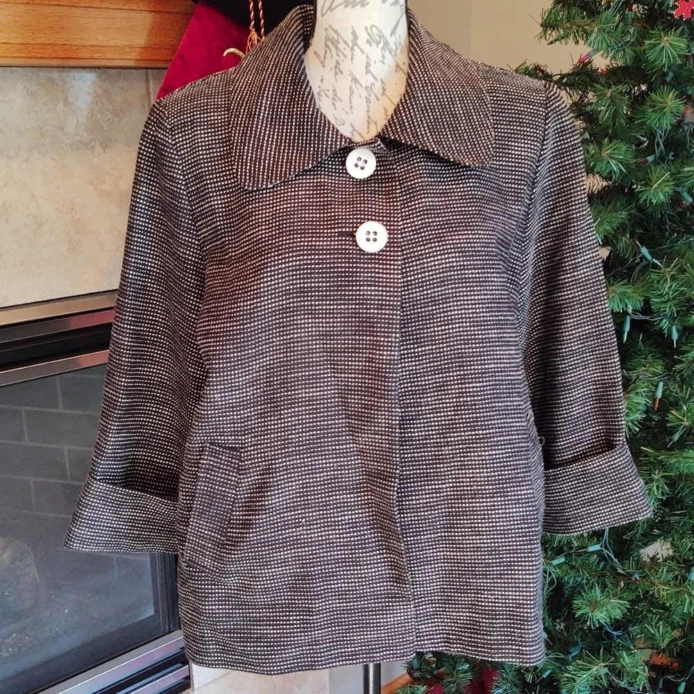 Studio Works Large Polka Dot Blazer!