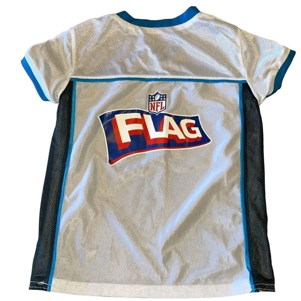 NFL Kids Small Carolina Panthers Reversible Flag Football Jersey