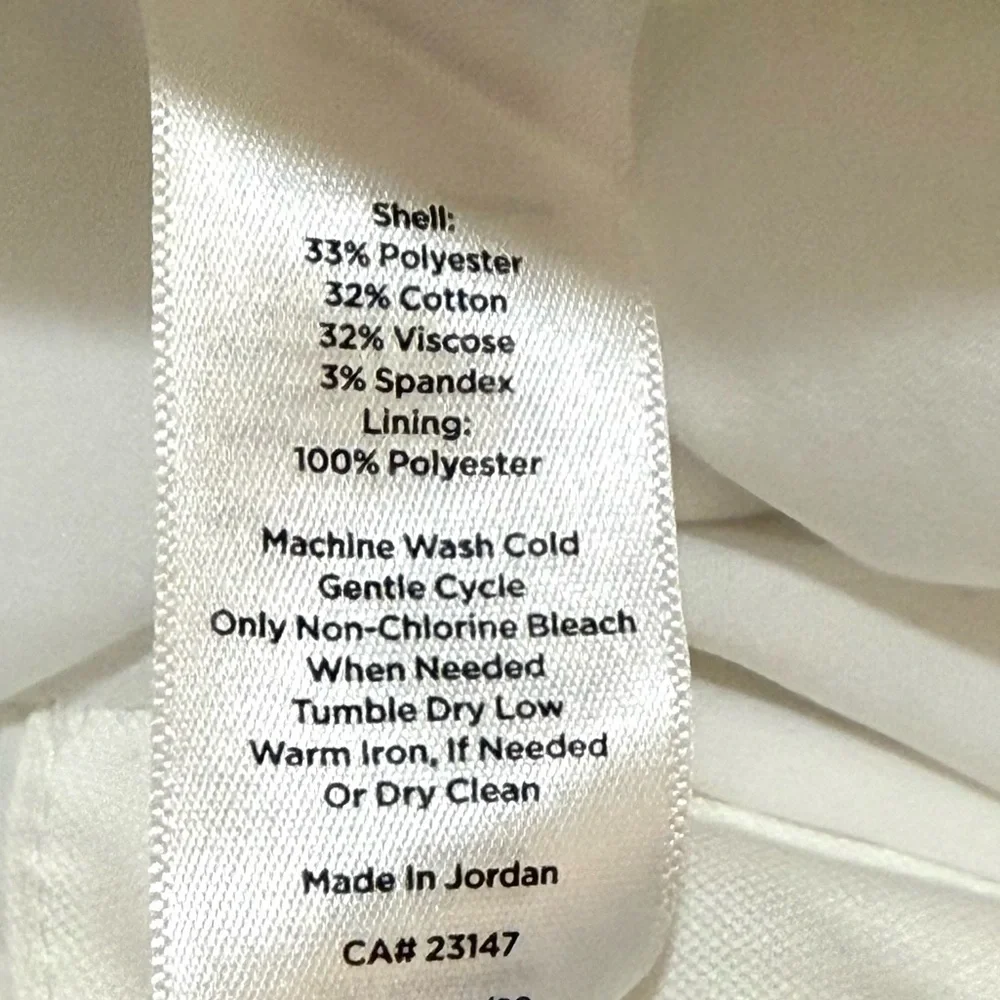 Talbots finish smooth tailored