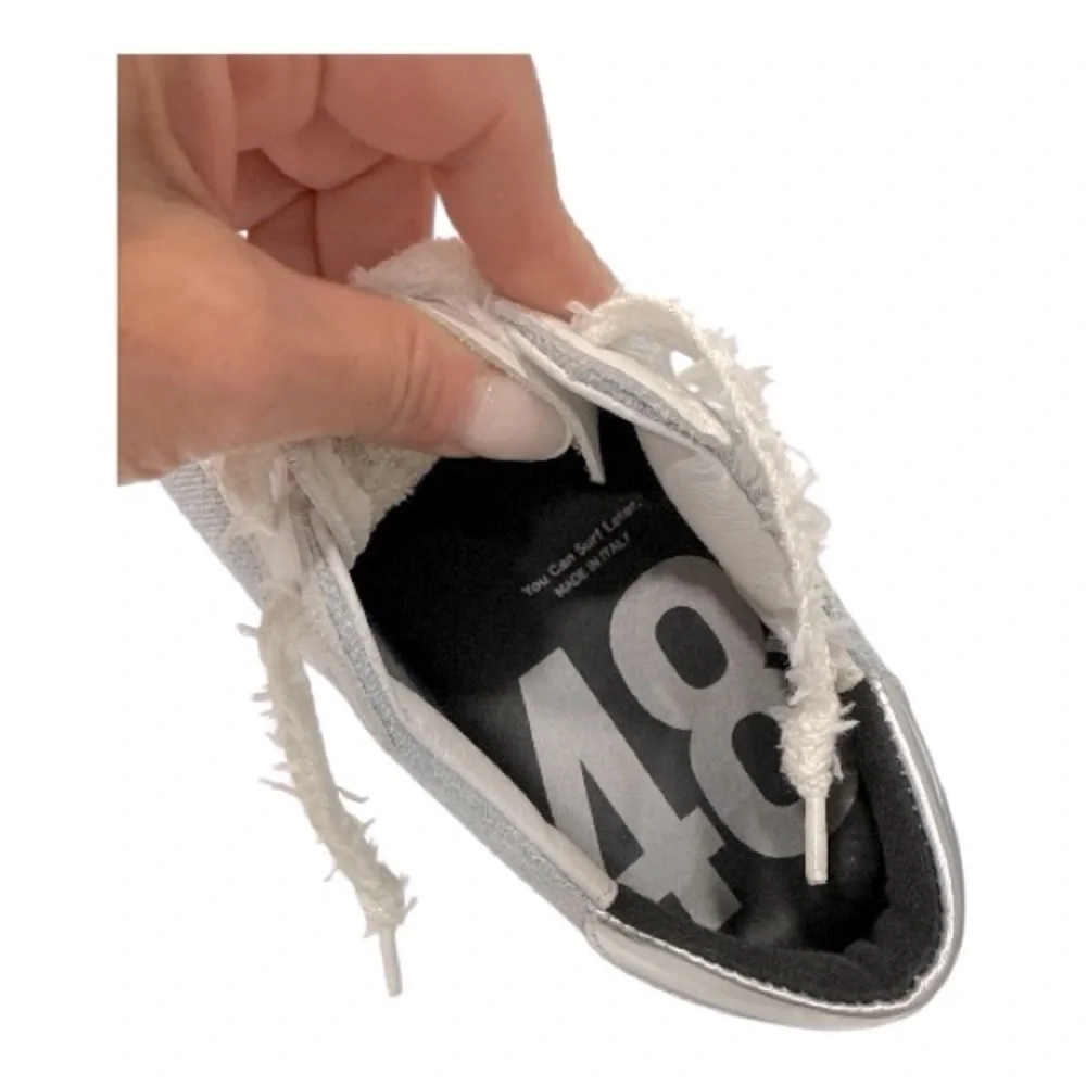 P448 Light Blue and White Sneakers size 39 US 8.5