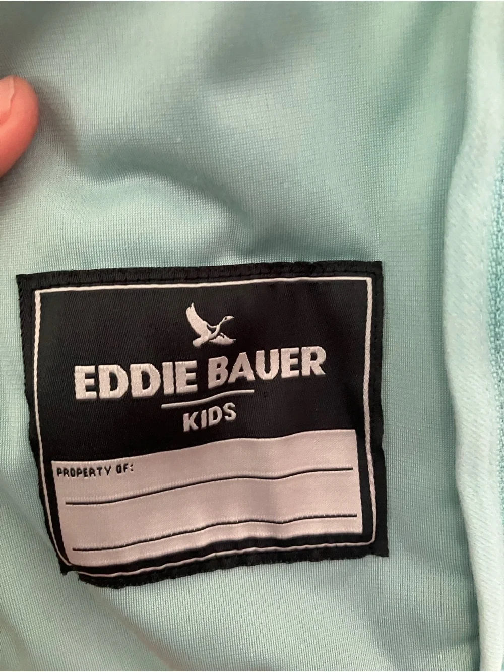 Eddie Bauer Kids Pastel Tie-Dye Fleece Jacket in Mint, Pink & White
