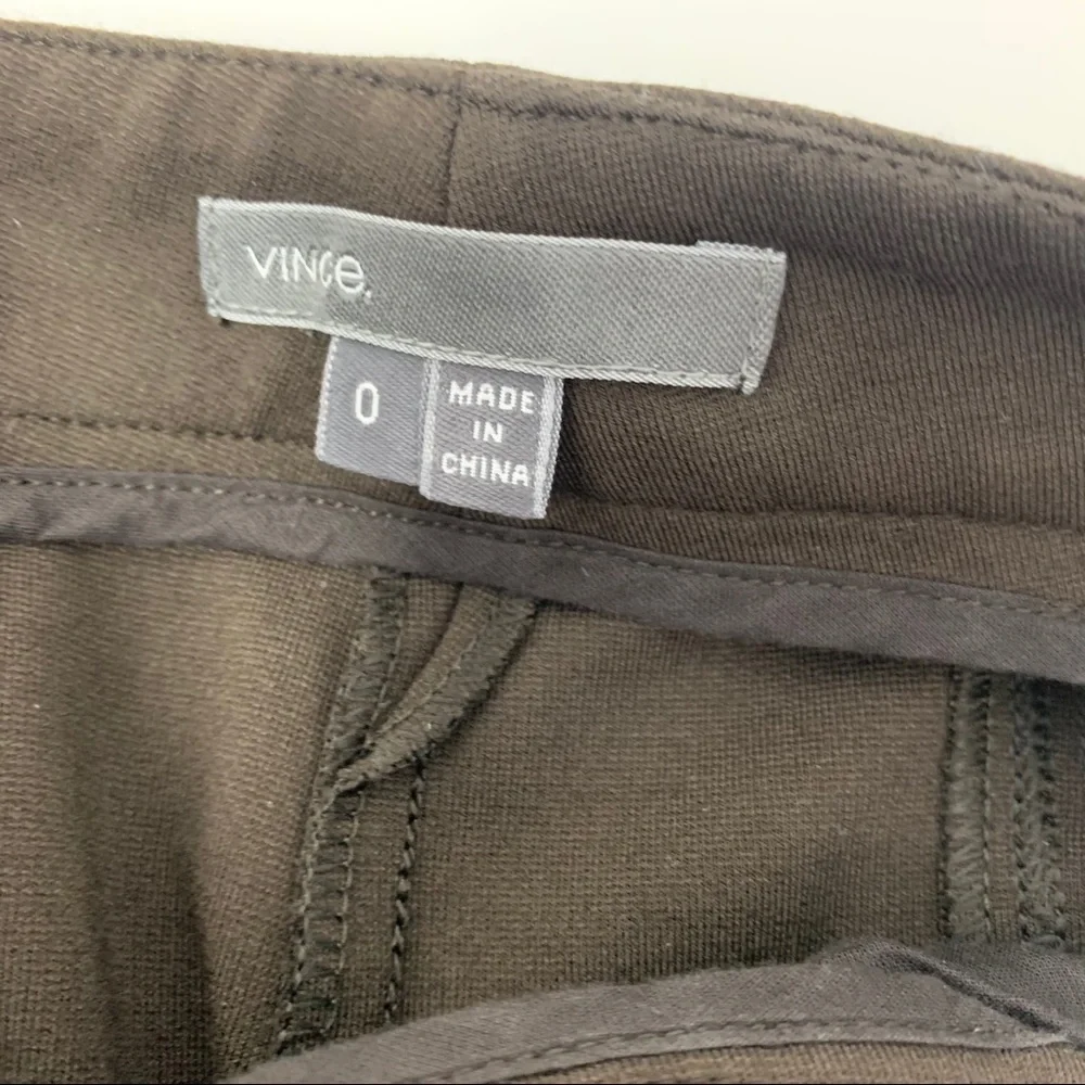 Vince riding brown
